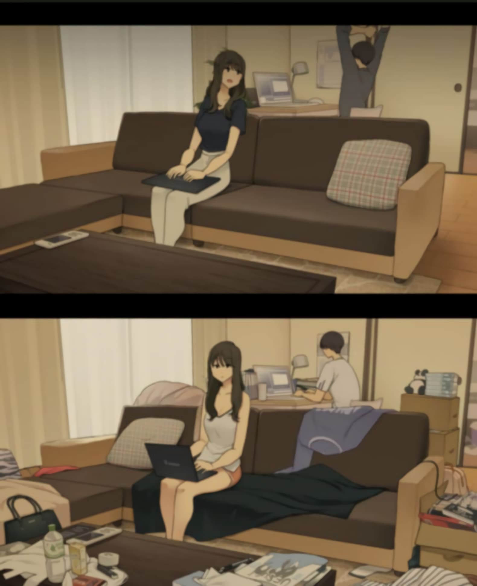 1 เดือน vs 1 ปี ของคู่รัก ภาพ 11