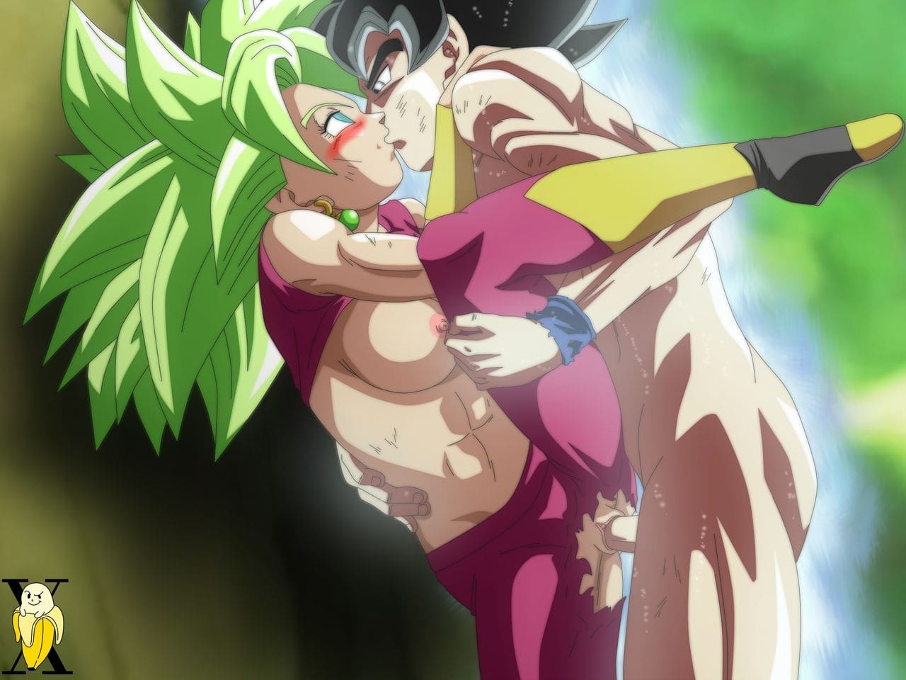 Goku x kefla rule 34