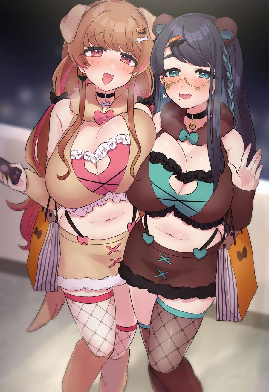 สองสาวฮาโลวีน ภาพ 1