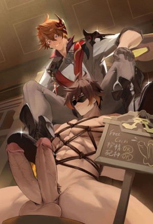 อ่านโดจิน ถึงไม่รวยแต่ควยสองแท่ง แปลไทย