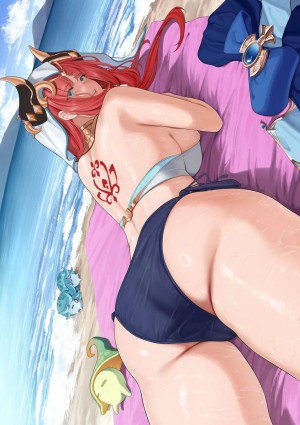 อ่านโดจิน ช่วงเวลาที่ชายหาดของนิโลว แปลไทย