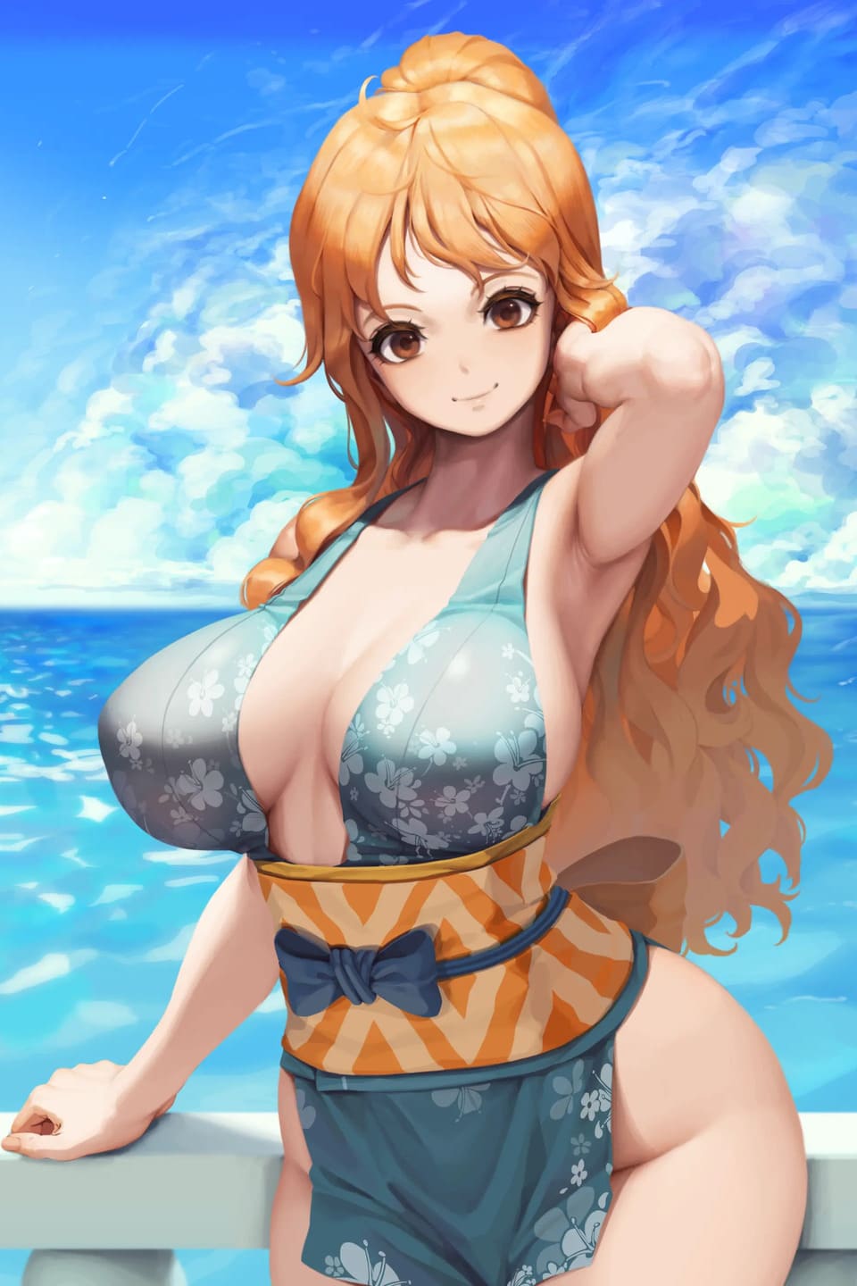 เที่ยวทะเลกับนามิและโรบิน